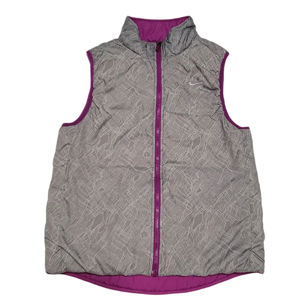 Nike Reversible Purple Puffer Vest